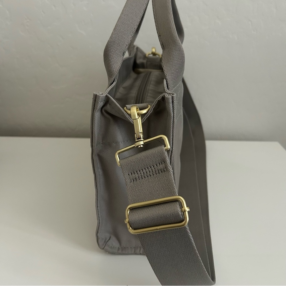 Canvelle X-Small Boxy Crossbody Tote Grey - Picture 4 of 13